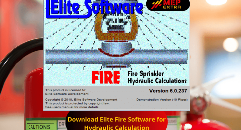 Download Elite Fire Software for Hydraulic CalculationMEP EXTRA